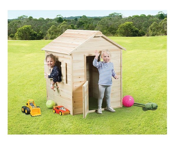 Swing Slide Climb Hut Cubby House
